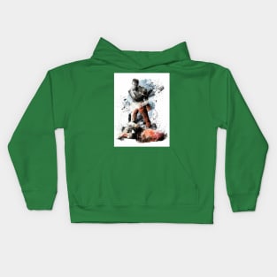 Muhammad Ali Clay boxer design, with high quality and professional accuracy Kids Hoodie